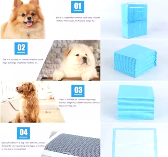 Disposable Pet Puppy Cat Dog Pee Training Pad Wee Wee Pads Express Shipment