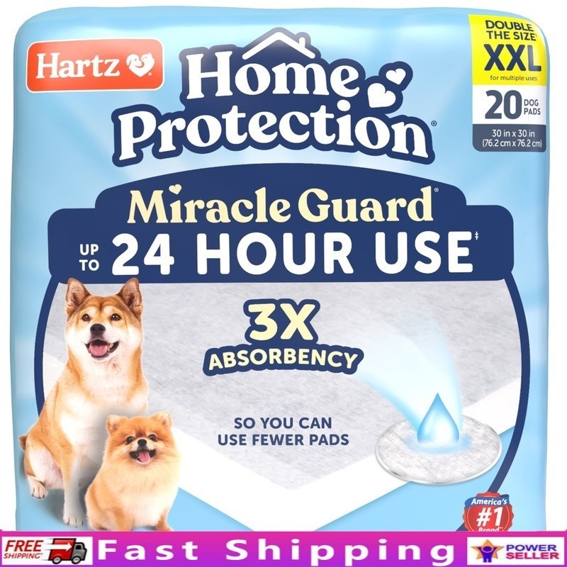XXL Dog Pads 20 Pack Super Absorbent Quick Dry Leak Proof Odor Control New