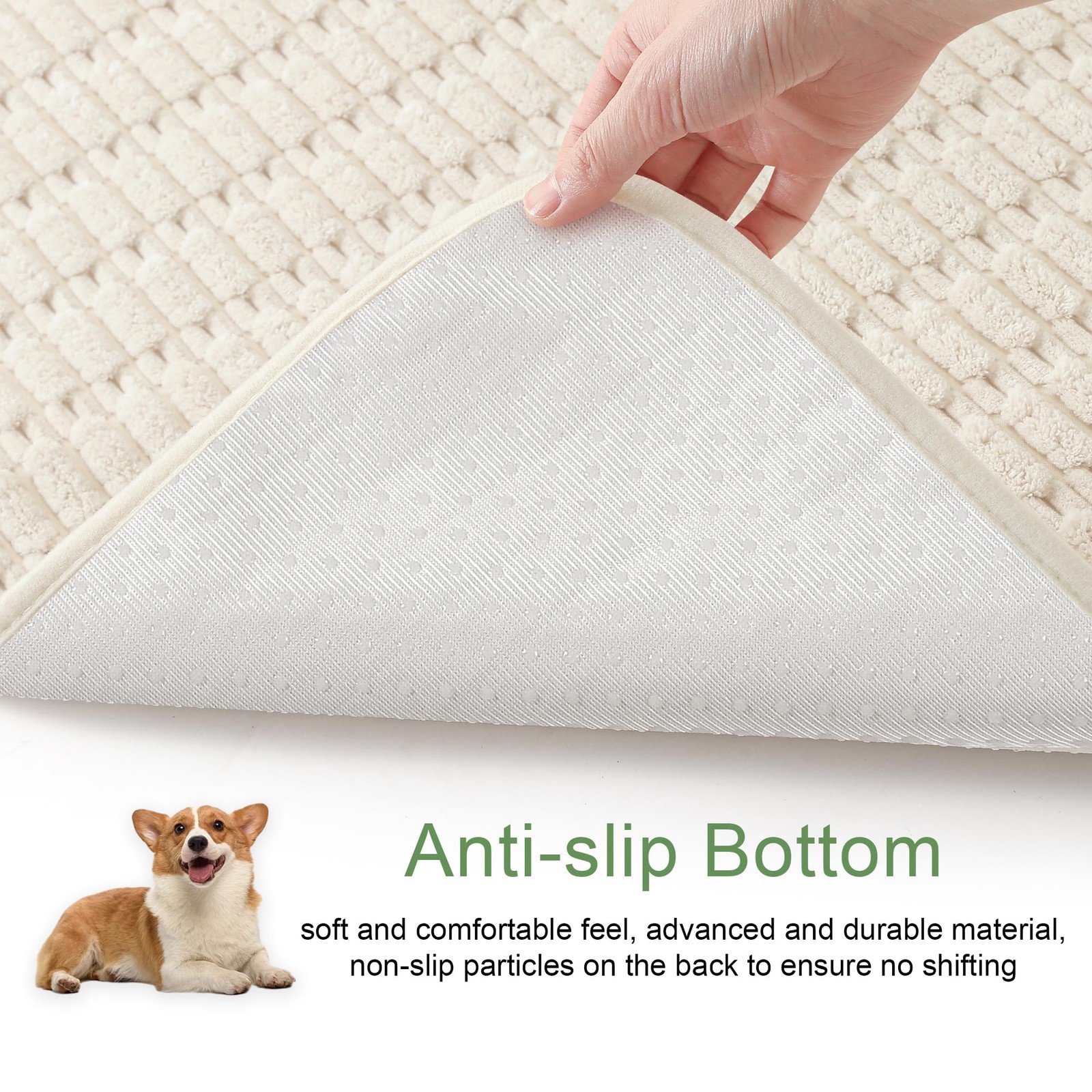 Washable Pee Pads for Dogs Reusable Puppy Pads Dog Pads Non-Slip Dog Pee Pa