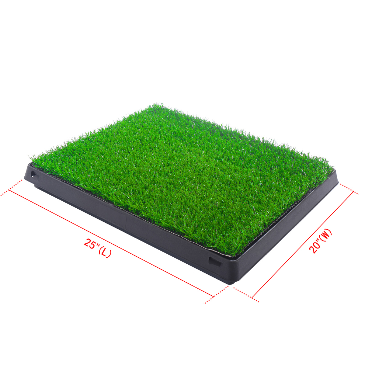 Puppy Dog Pet Potty Training Pee Pad Mat Tray Grass House Toilet W/tray Indoor