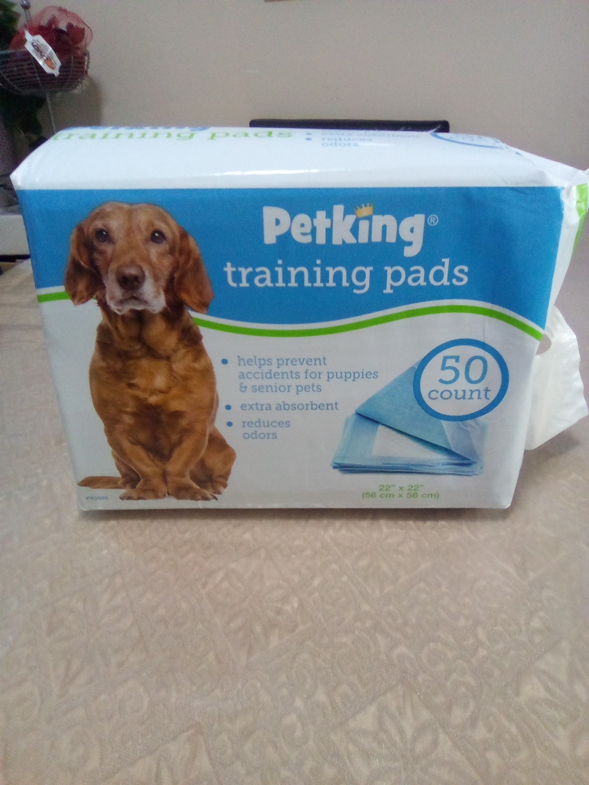 Best Pet Supplies Inc. Puppy Training Pads for Large Breeds – 50 Pack