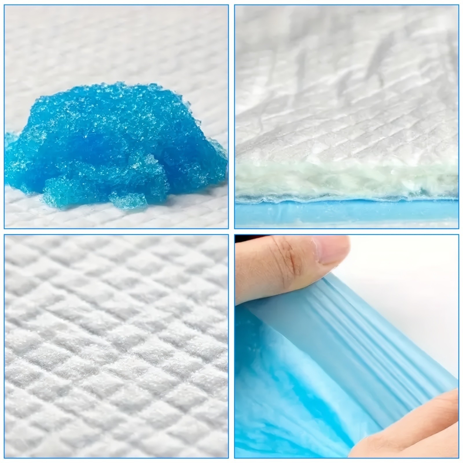 50 Count Large Dog & Cat Puppy Pee Pads – 23.6″x23.6″ Absorbent Potty Training