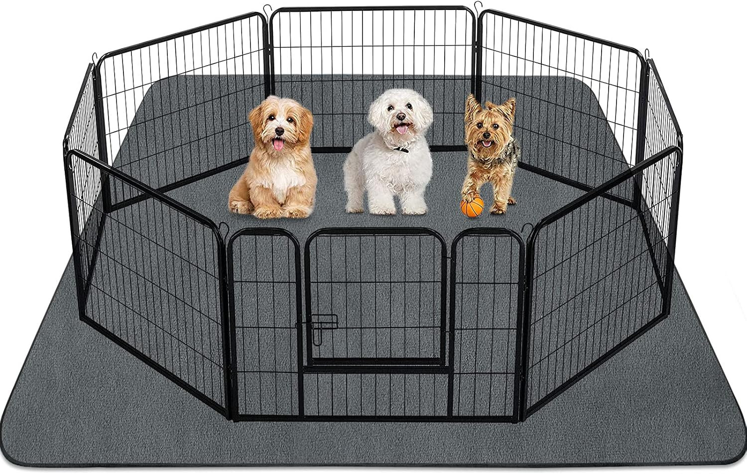Washable Pee Pads for Dogs 72″x72″ Reusable Dog Pads Extra Large Upgrade Non-Sli