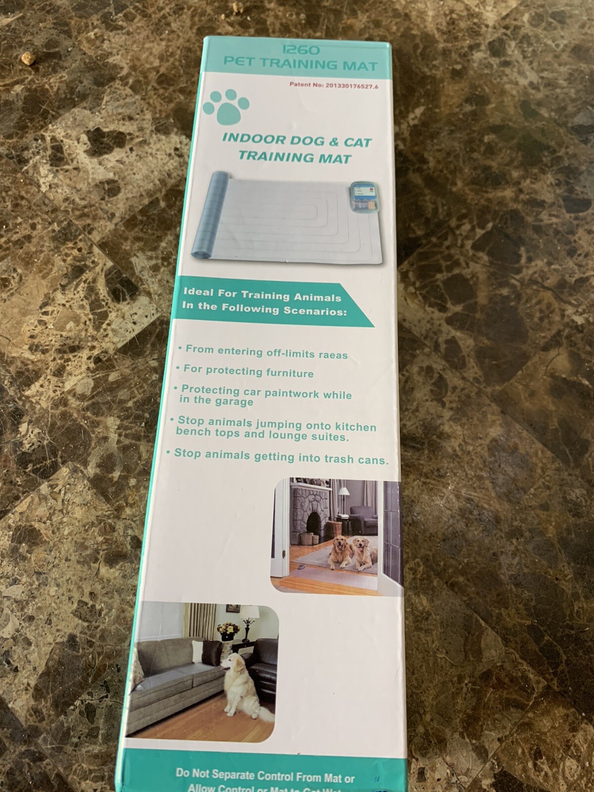 indoor dog and cat training mat