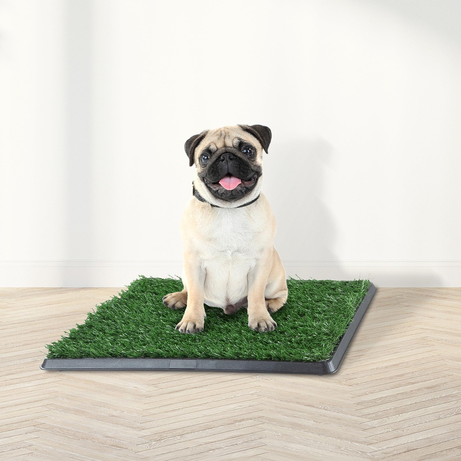 PETMAKER Artificial Grass Puppy Pee Pad for Dogs and Small Pets, 16” x 20”