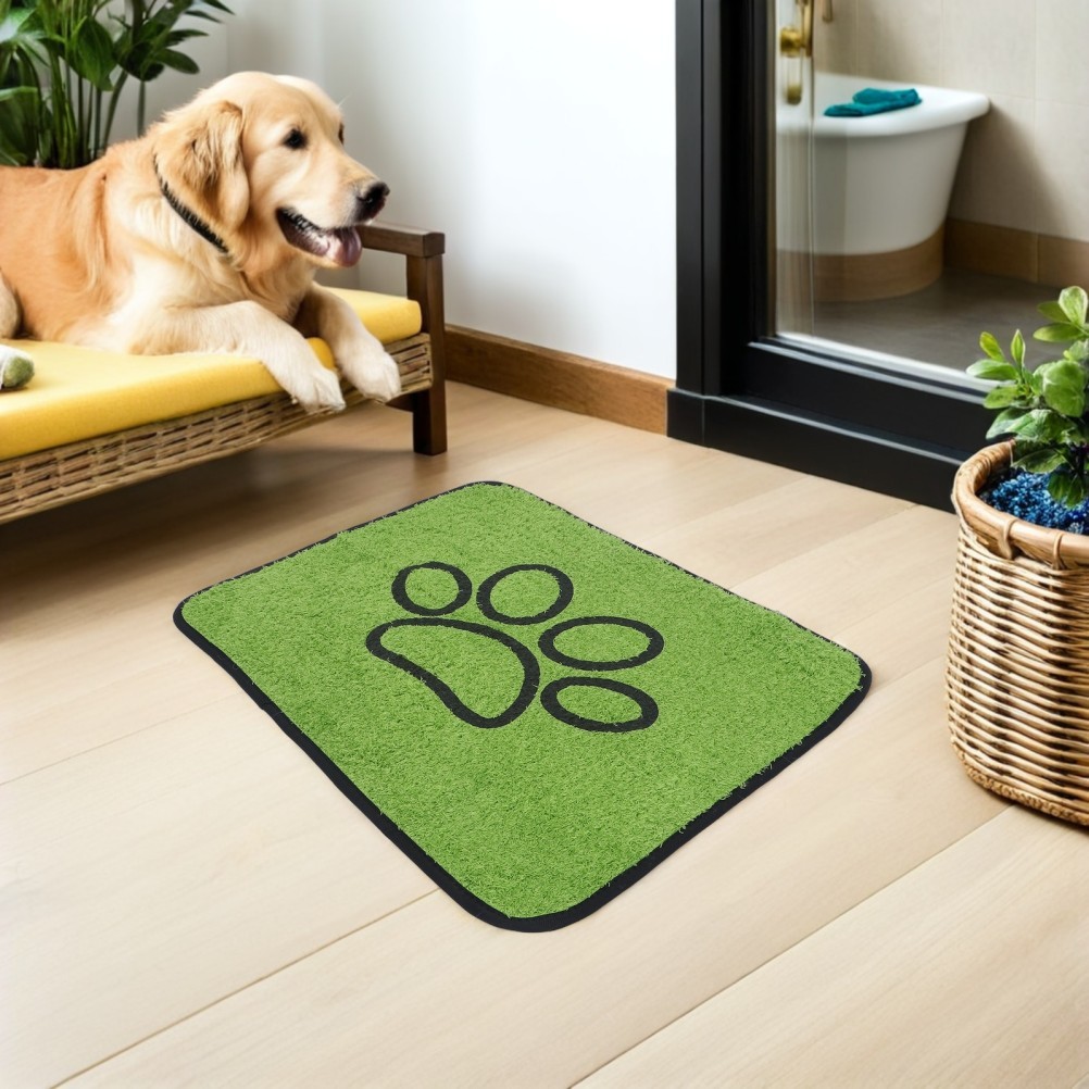 Green Washable Dog Toilet Grass Pad Indoor Pet Potty Mat Durable and Leakproof