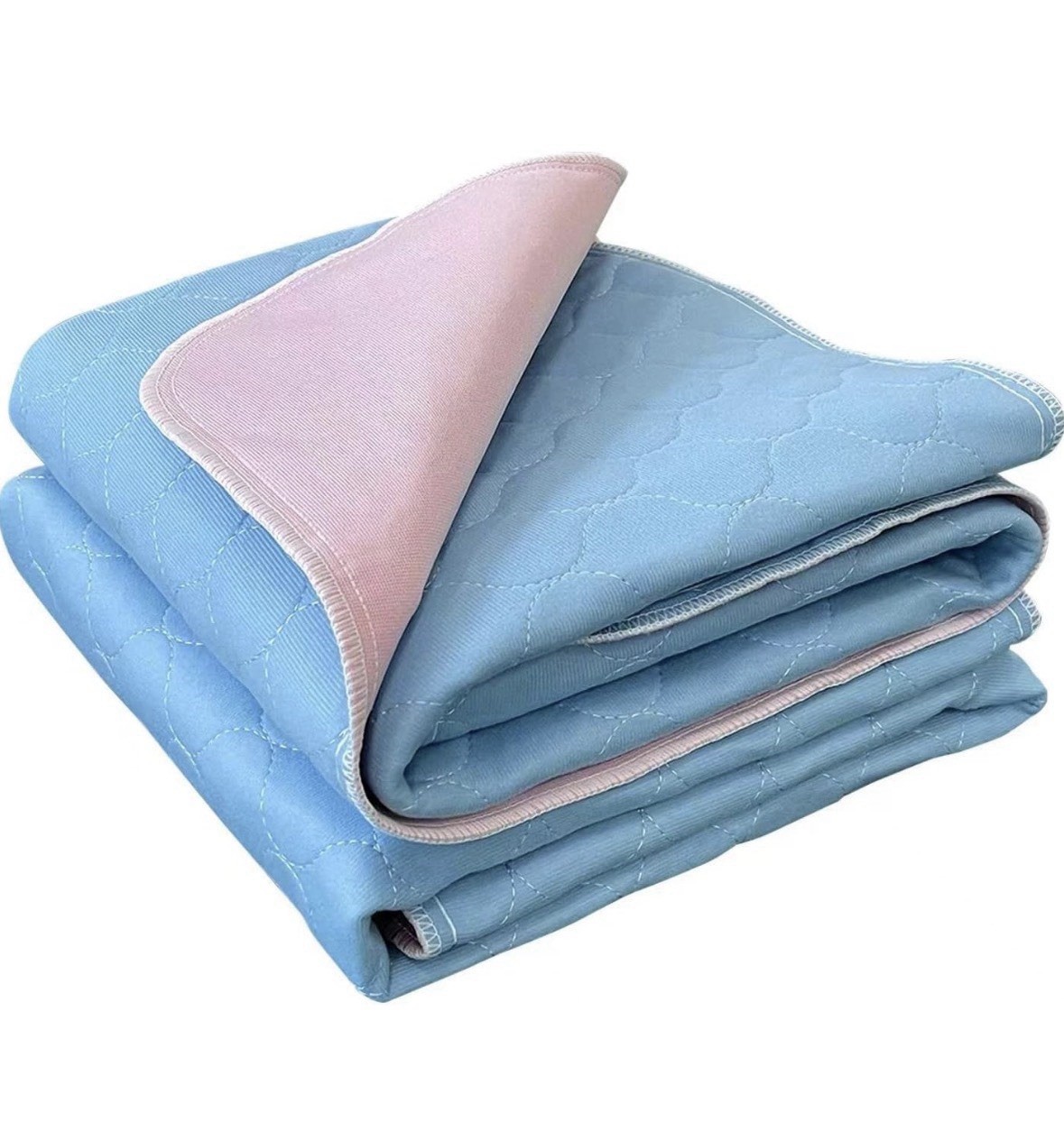2PCS Reusable Underpads Large 34″ x 36″, Upgrade Cooling Waterproof Bed Pads …