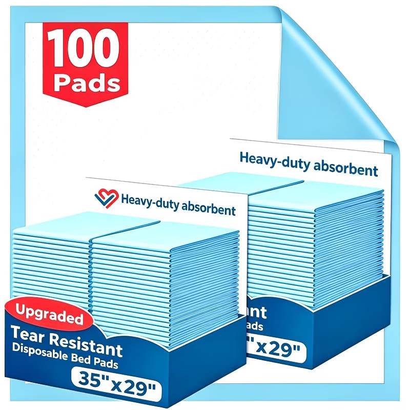 100PCS Puppy Training Pads Extra Large 29″x35″ Quick Dry Pet Dog Potty Pads