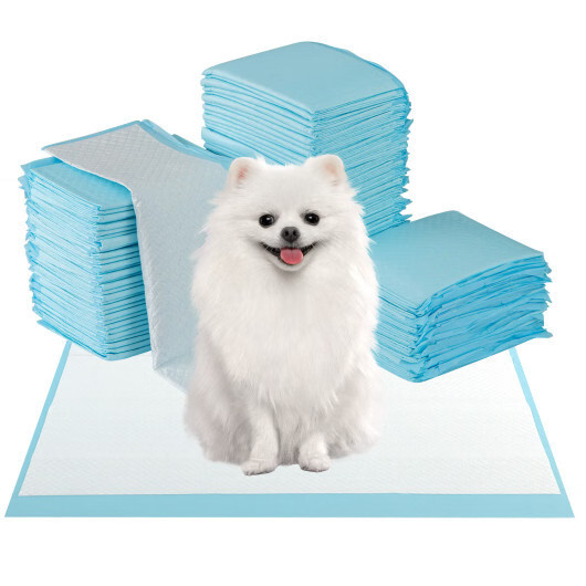 Dog and Puppy Pee Pads 24″ x 17″ (300 Counts) for Potty Training-Blue