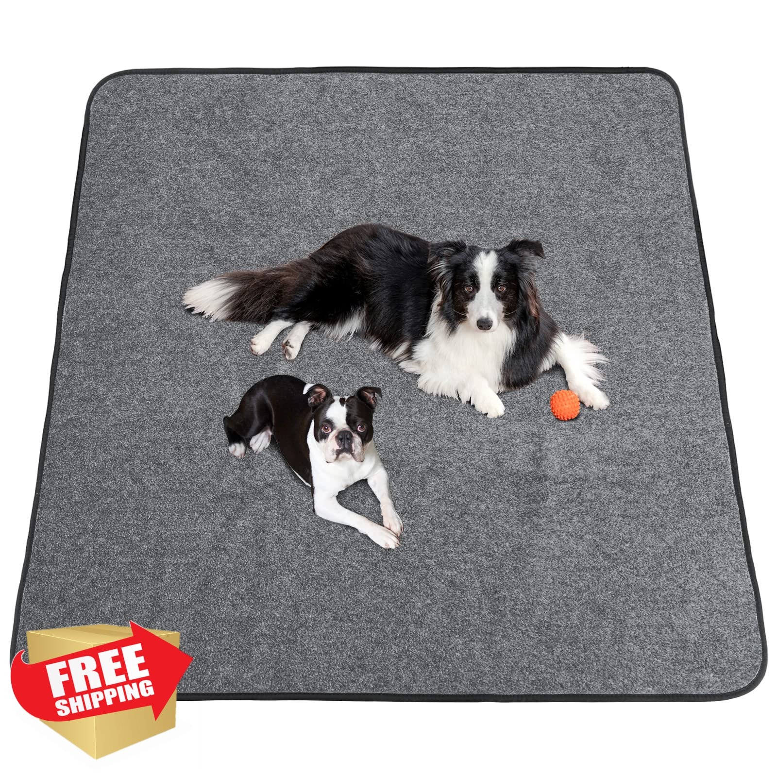 Washable Pee Pads for Dogs 65″x45″/72″x72″ Extra Large Reusable Pee Pads Wate…