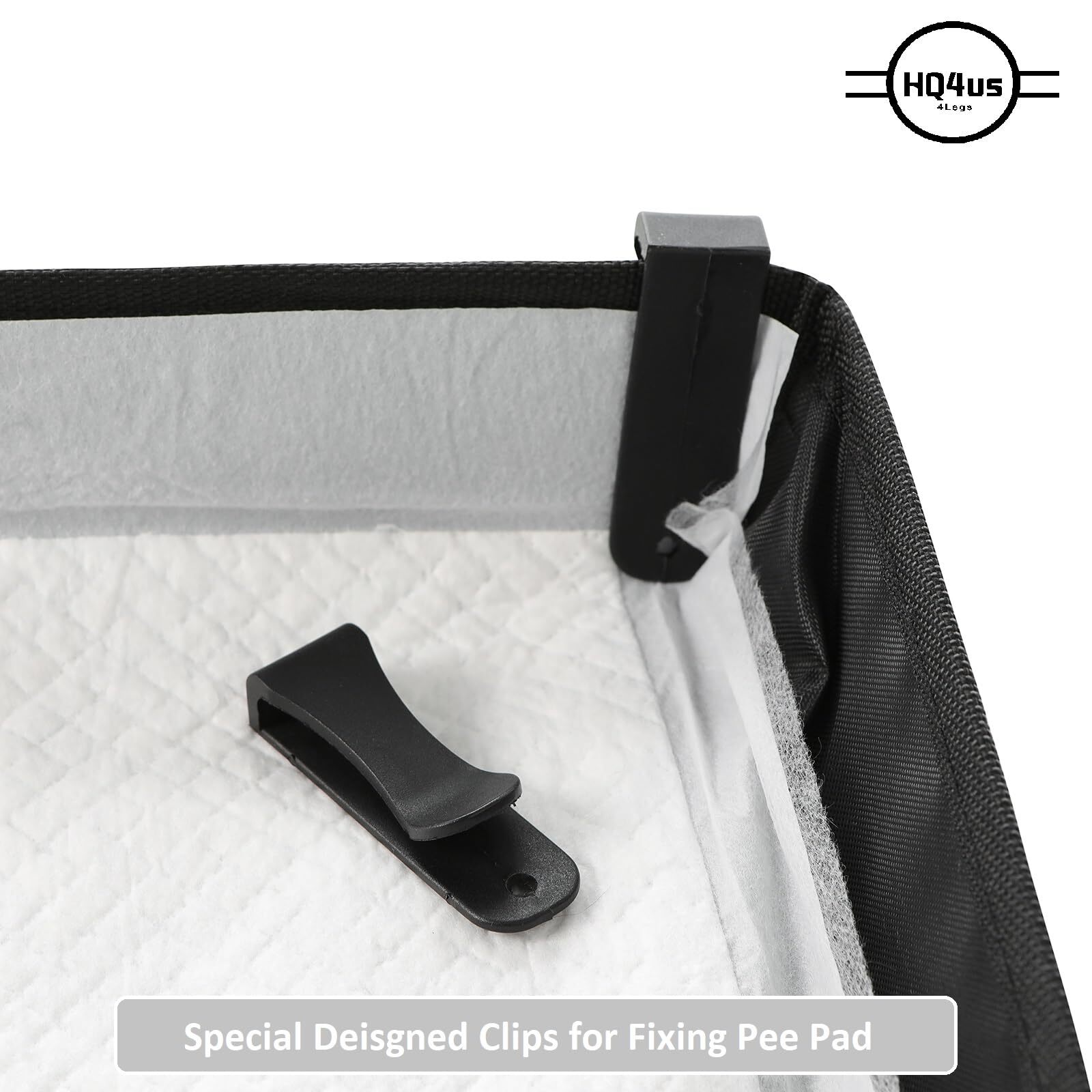 Large Portable Dog Pee Pads Holder for Travel Puppy Pad Holder Foldable Liner B