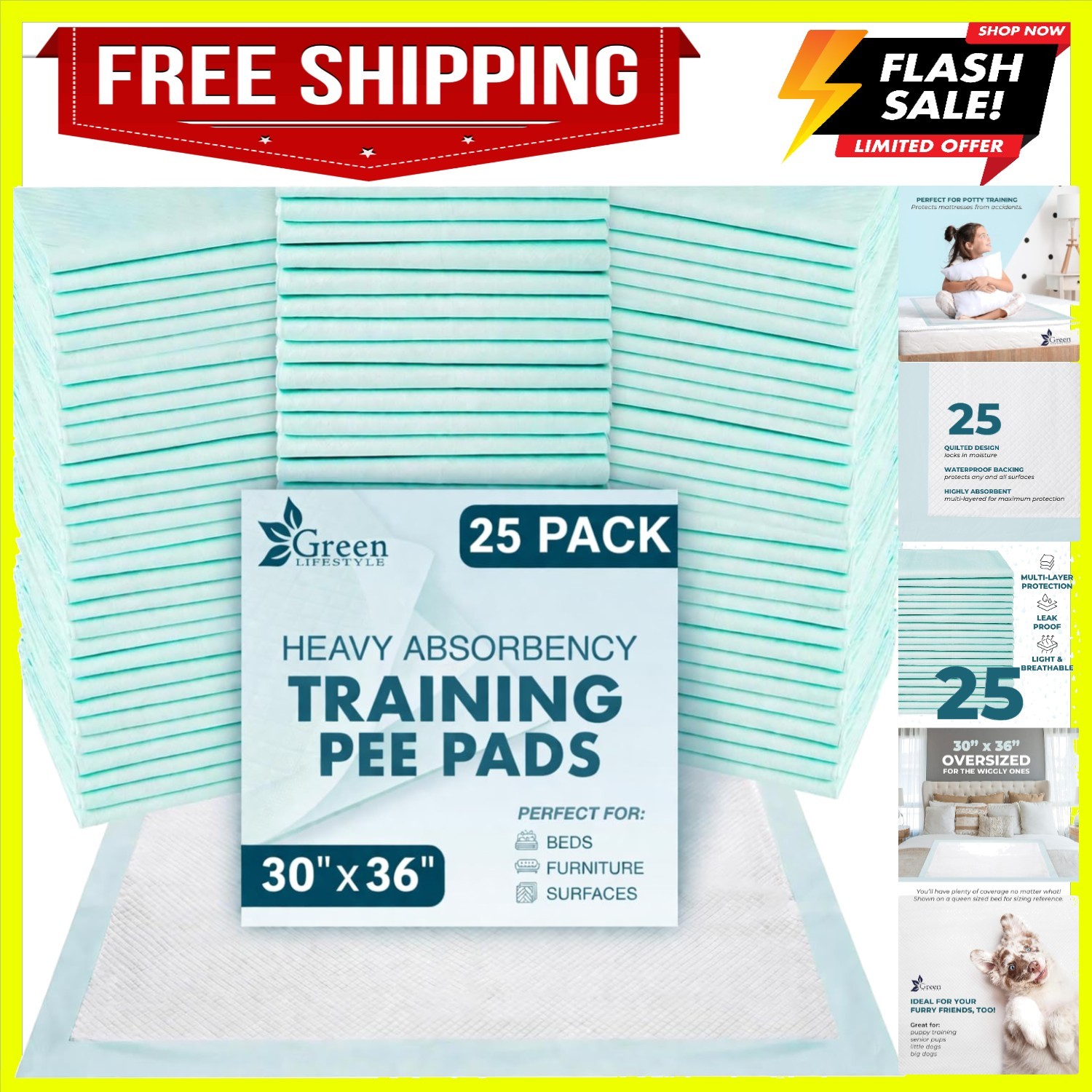 Underpads – Pet Training Pads for Dogs, Cats, Bunny, Chucks Pads for Adults, …