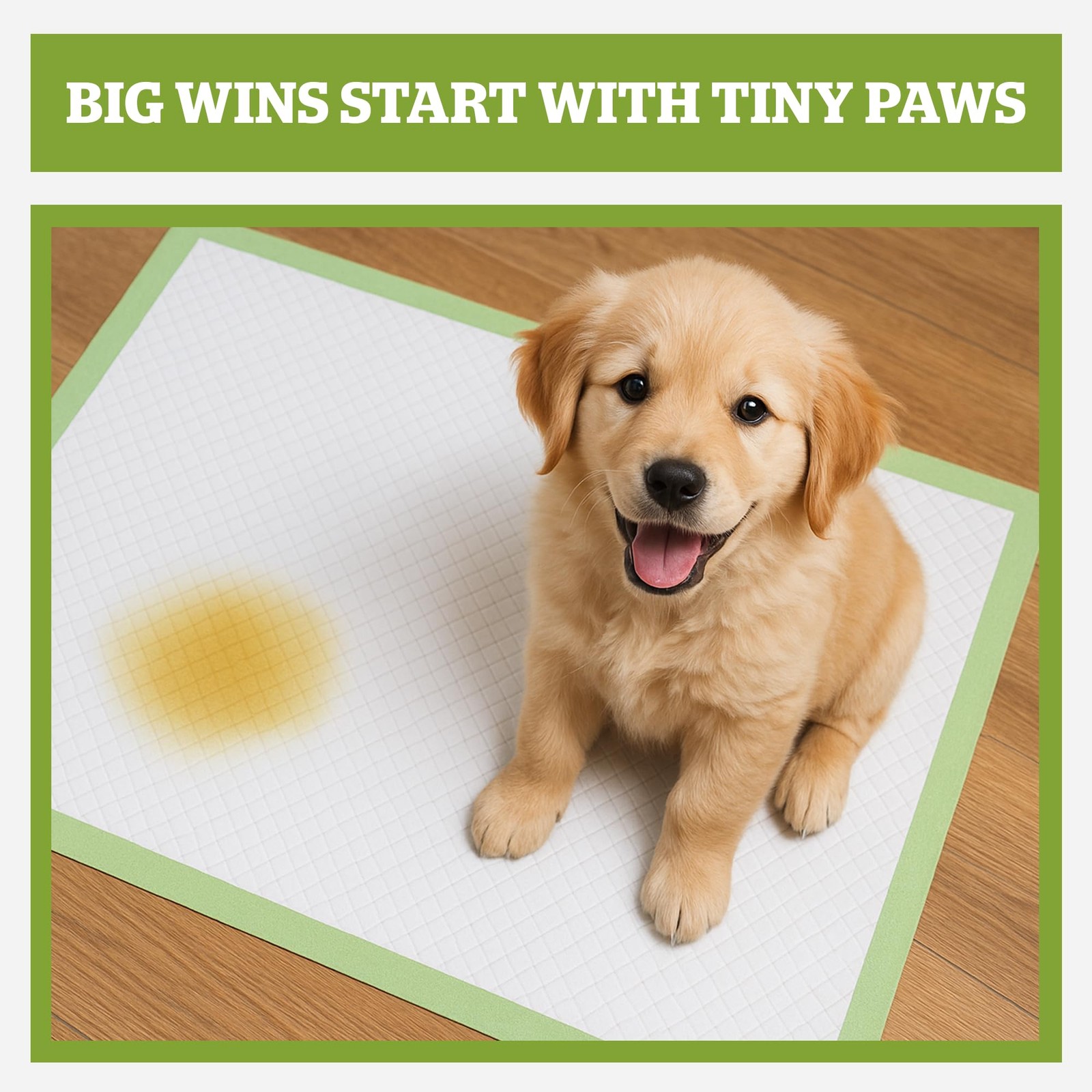 Pogi’s Dog Pads with Sticky Tabs – Large, Super Absorbent, Odor Blocking, 20-…