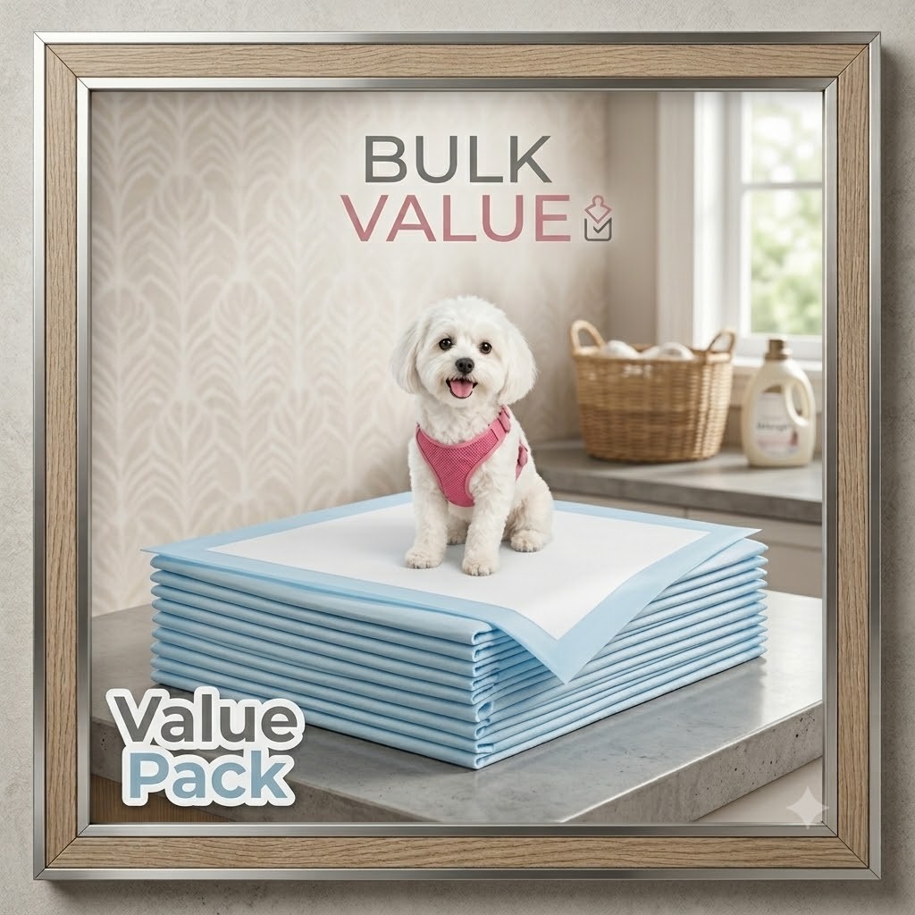 17×24″ Extra Absorb 4-Ply Puppy Training Pads Reusable up to 3x’s 21 Grams