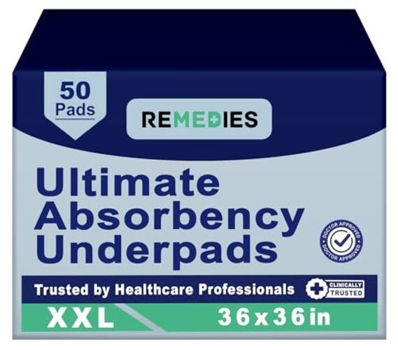 – Bed Pads Disposable Adults, Seniors, Kids & Puppy Pads – 36″ x 36″ 36×36