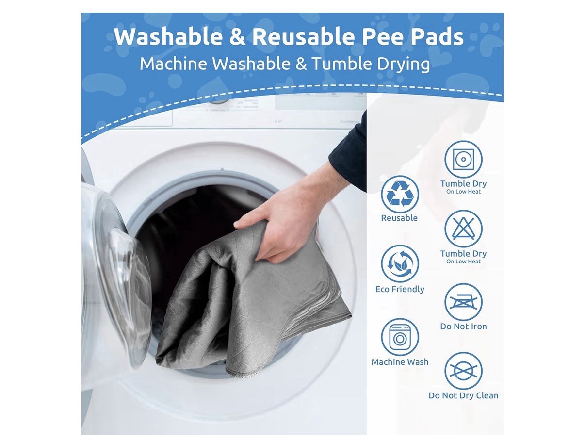 48×65 Waterproof Machine Washable Pet Pad Cool Shields Kennels Cover Couch Bed