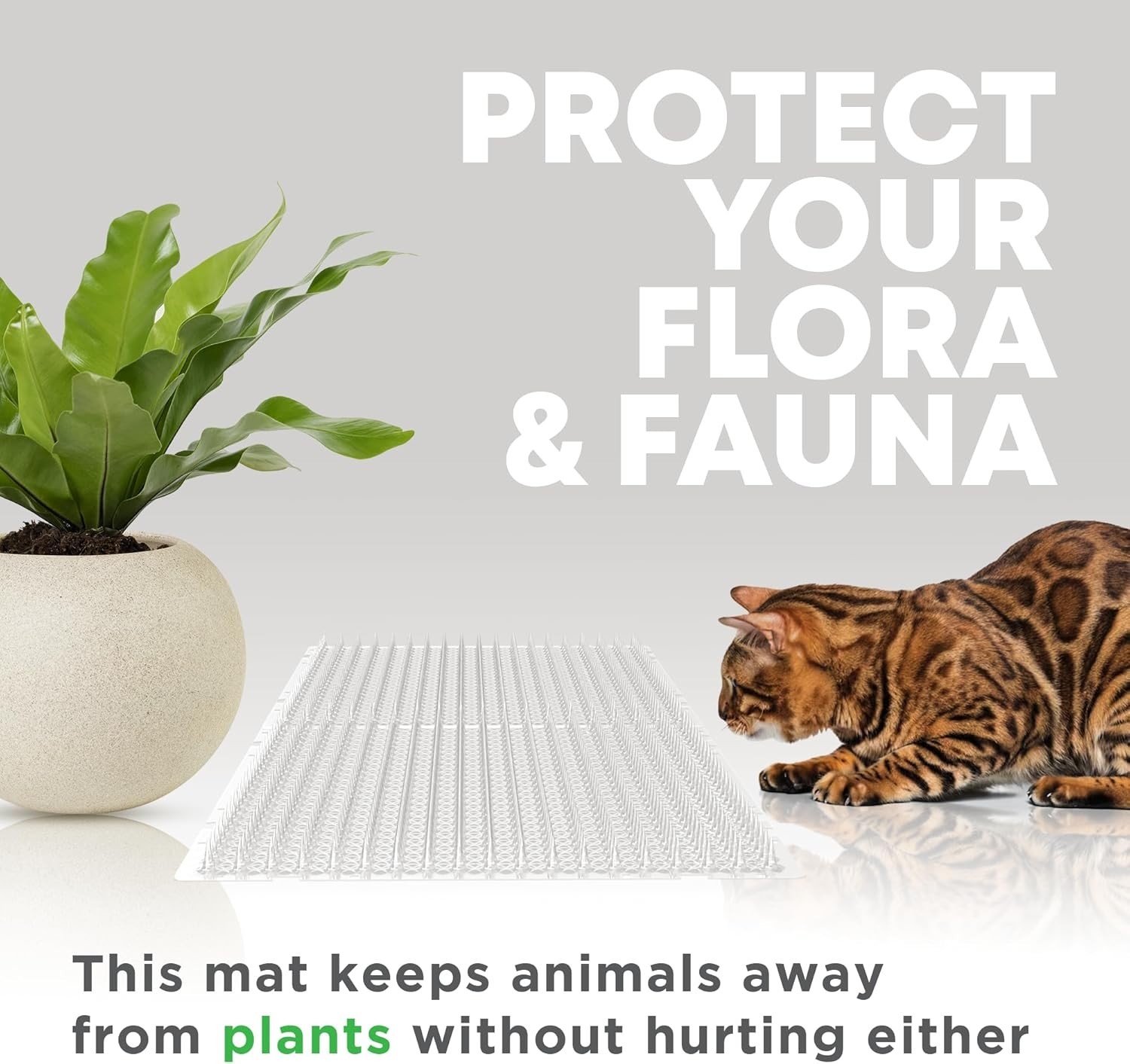 12 Pack Cat Spike Mat 16×13 Inch Anti-Counter Deterrent Outdoor Indoor