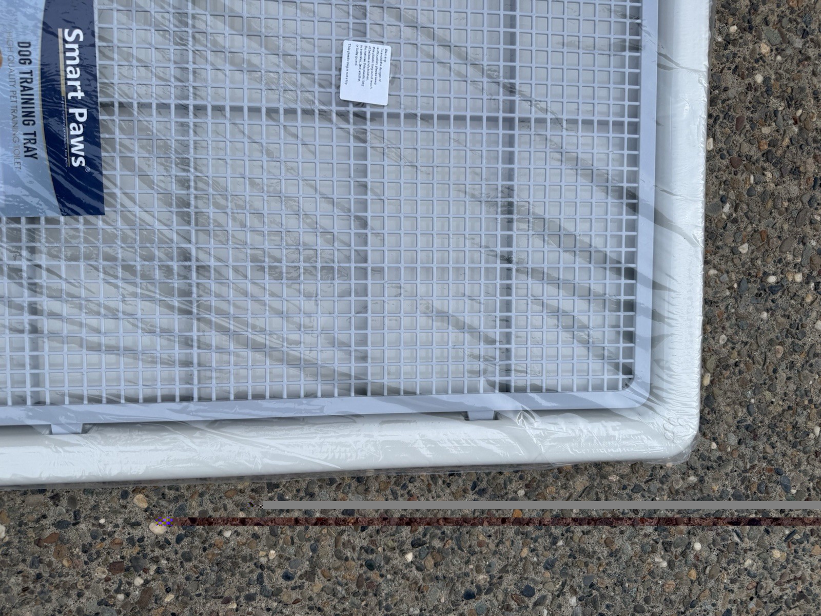 Smart Paws Dog Training Tray Dog Toilet w/ Tray Mesh Grid 29.92″ x 24.4″