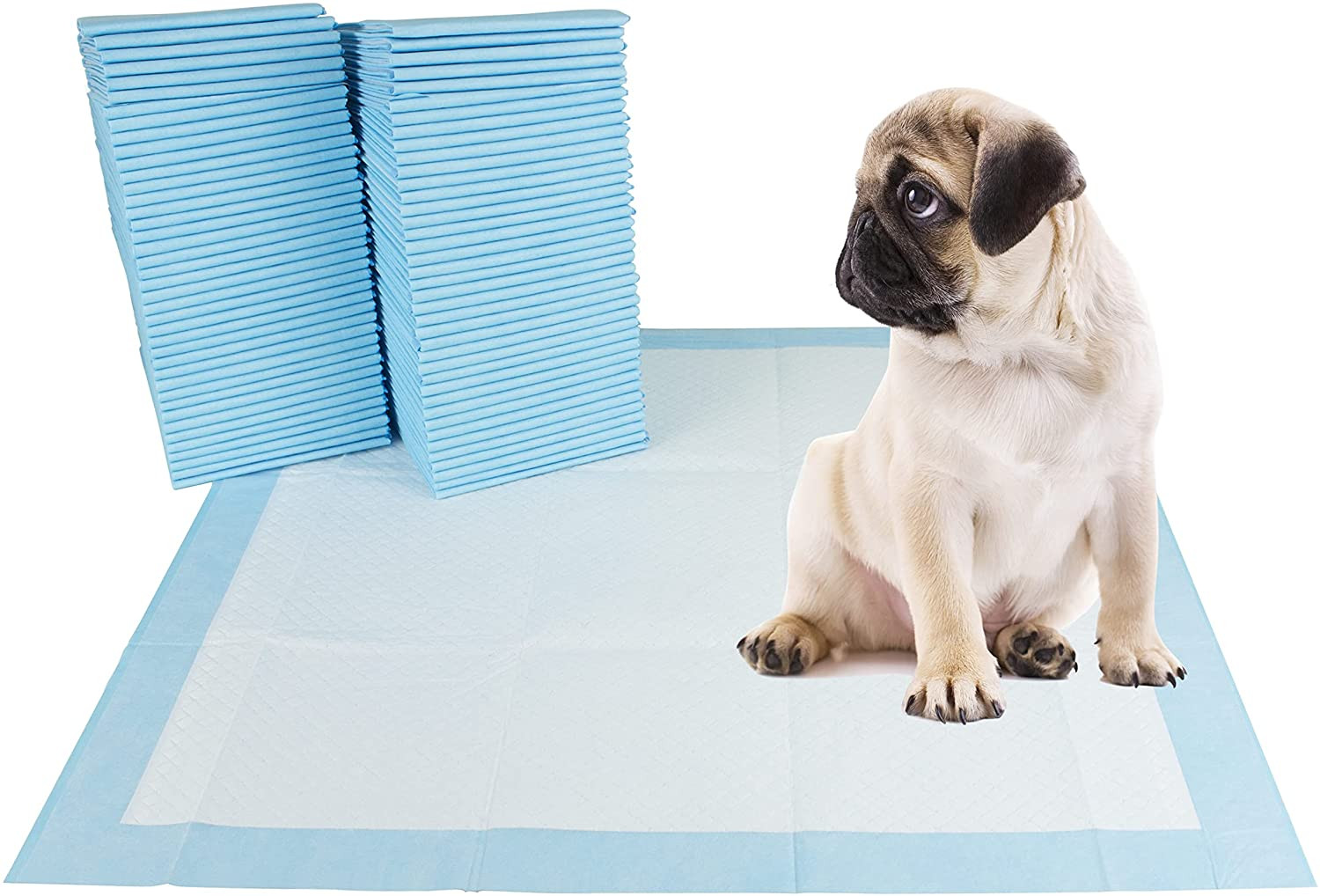 Pet Training Pads for Dogs & Puppies, X-Large 28″ X 34″ Pads, 40-Count Pee Pad