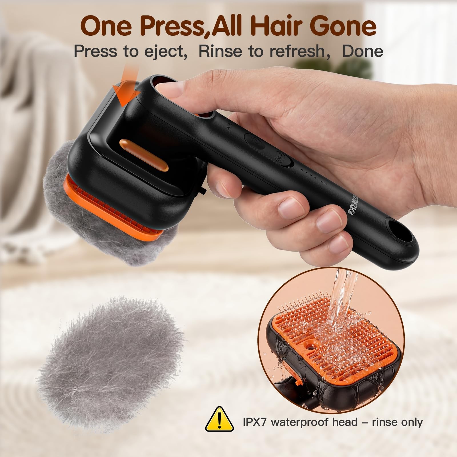 Pet Steam Brush for Dogs & Cats, 2026 New Brushes for Indoor Cats with Dual S…
