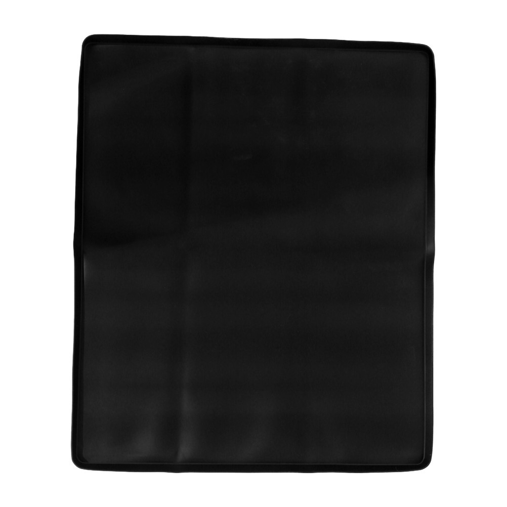Durable Silicone Dog Pee Pad Holder Tray for Small Dogs Black Indoor Use