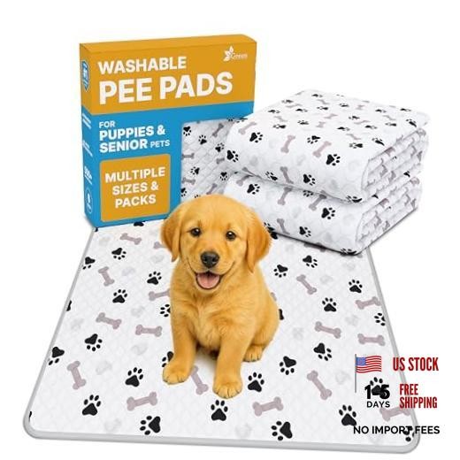 Washable Pee Pads for Dogs – Waterproof Reusable Puppy Pads with Anti 34×36 2