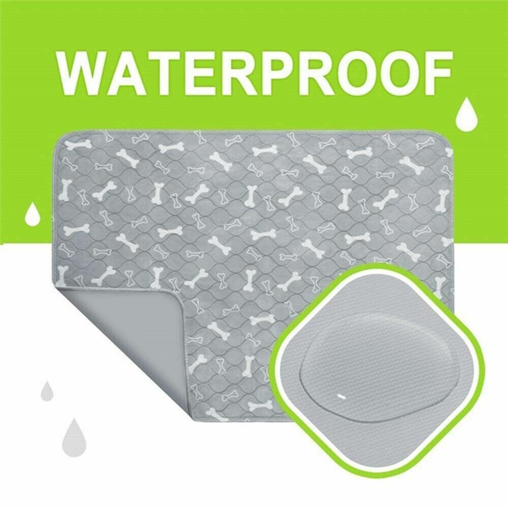 Washable Reusable Absorbent Training Bed Pee Pads Mat For Pets Puppies Dog Cat