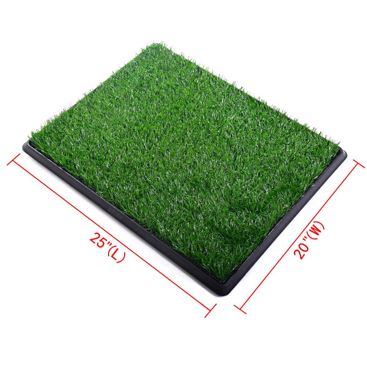 2 Size Pet Potty Trainer Grass Mat Dog Puppy Training Pee Patch Pad Toilet