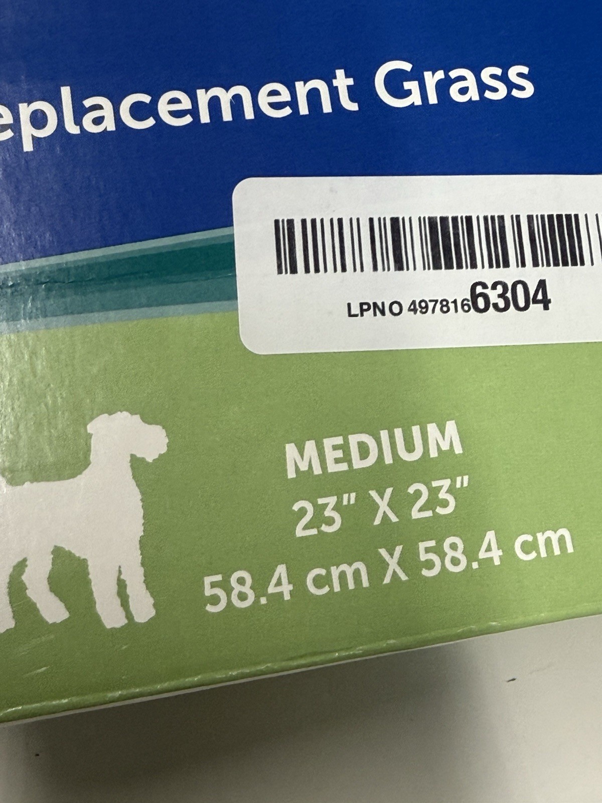 PETSAFE REPLACEMENT SYNTHETIC GRASS FOR PET LOO PORTABLE DOG POTTY TRAINING M
