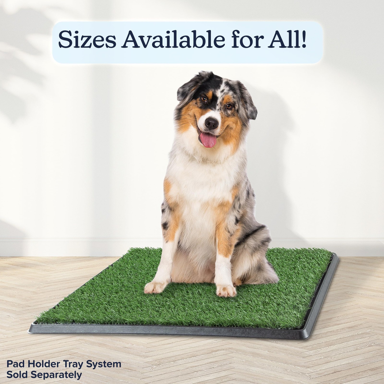 3 Pack 23×18.5 Inch Turf Grass Mats, Pee Pads, Dog Potty Training, Medium, Pet