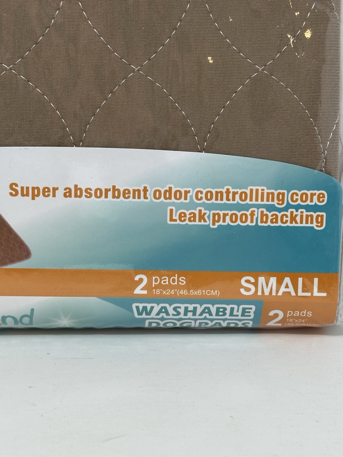 Paw Legend 2 Washable Dog Pads SMALL 18″ x 24″ Odor Controlling Absorbent