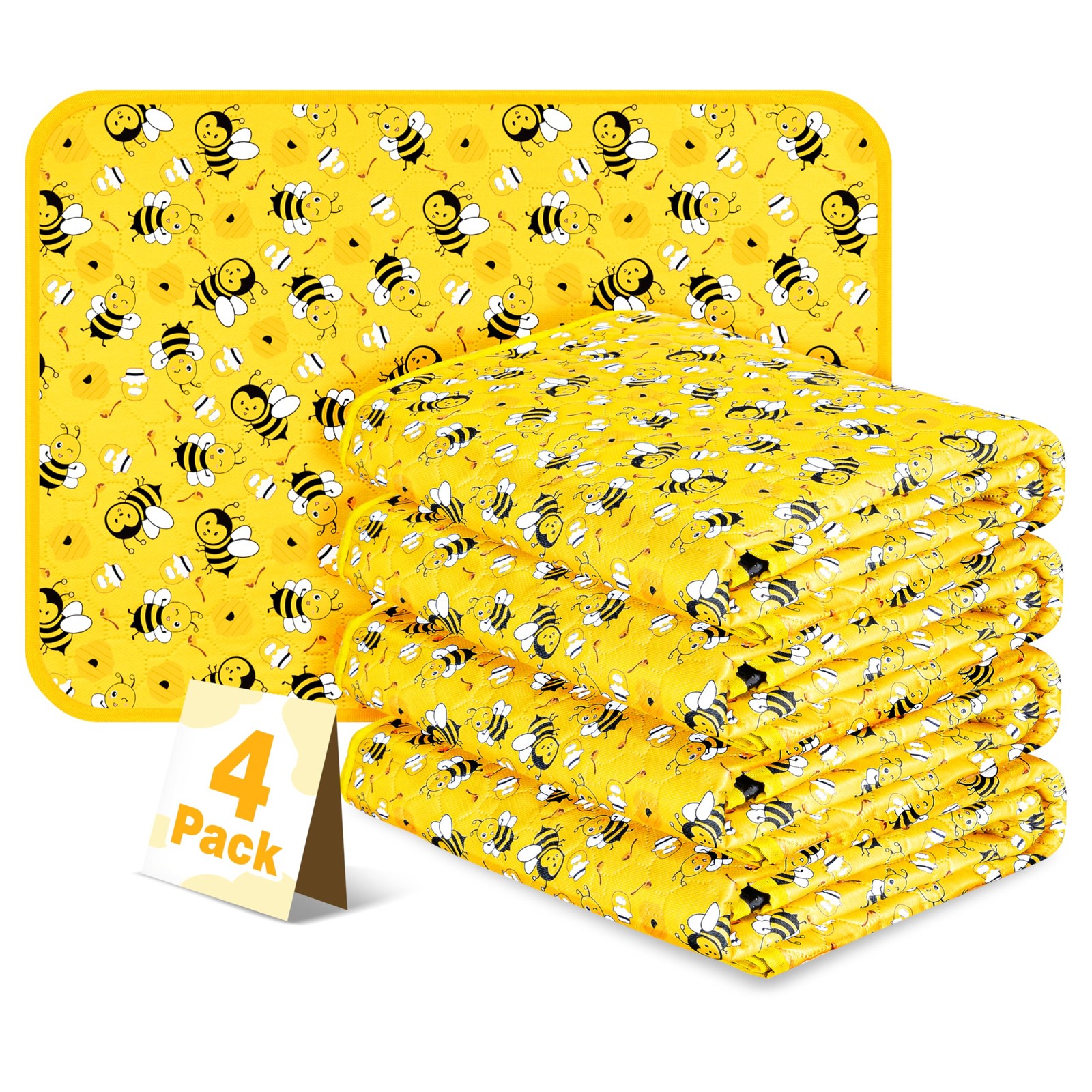 Washable Pee Pads Super-Absorbent Non-Slip Waterproof – Perfect for Potty