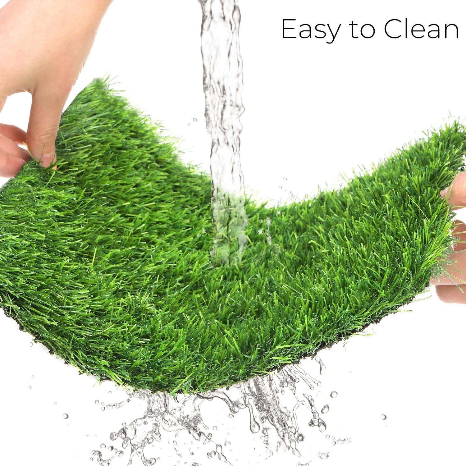8 Pack Chicken Nesting Pads with Veggie Feeder, 12X12 Washable Artificial Grass