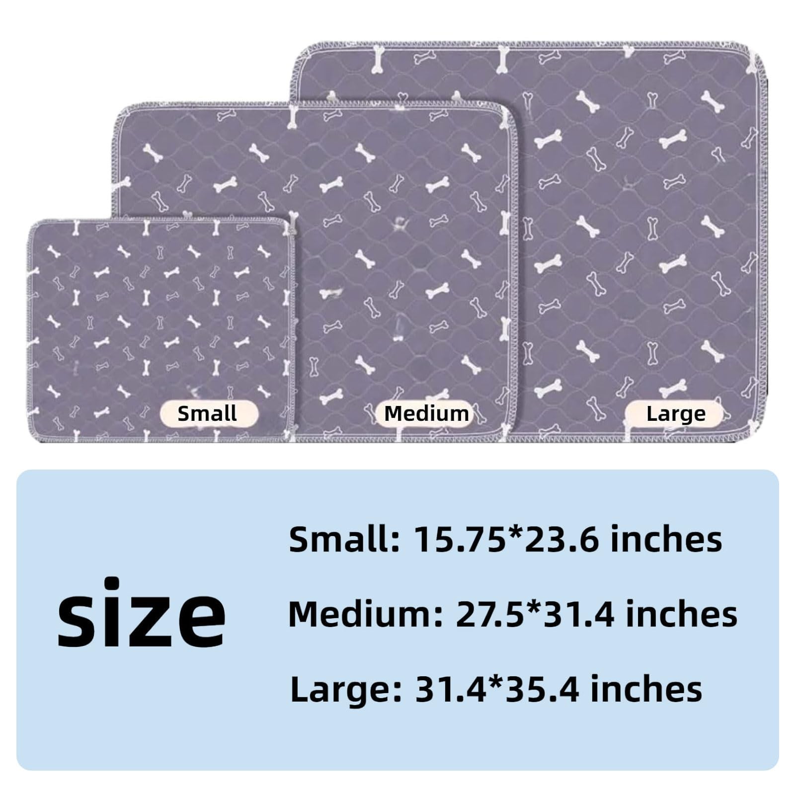 Puppy Pads with Pheromones,Washable Puppy Pee Pads for Dogs,Reusable Puppy Pa…