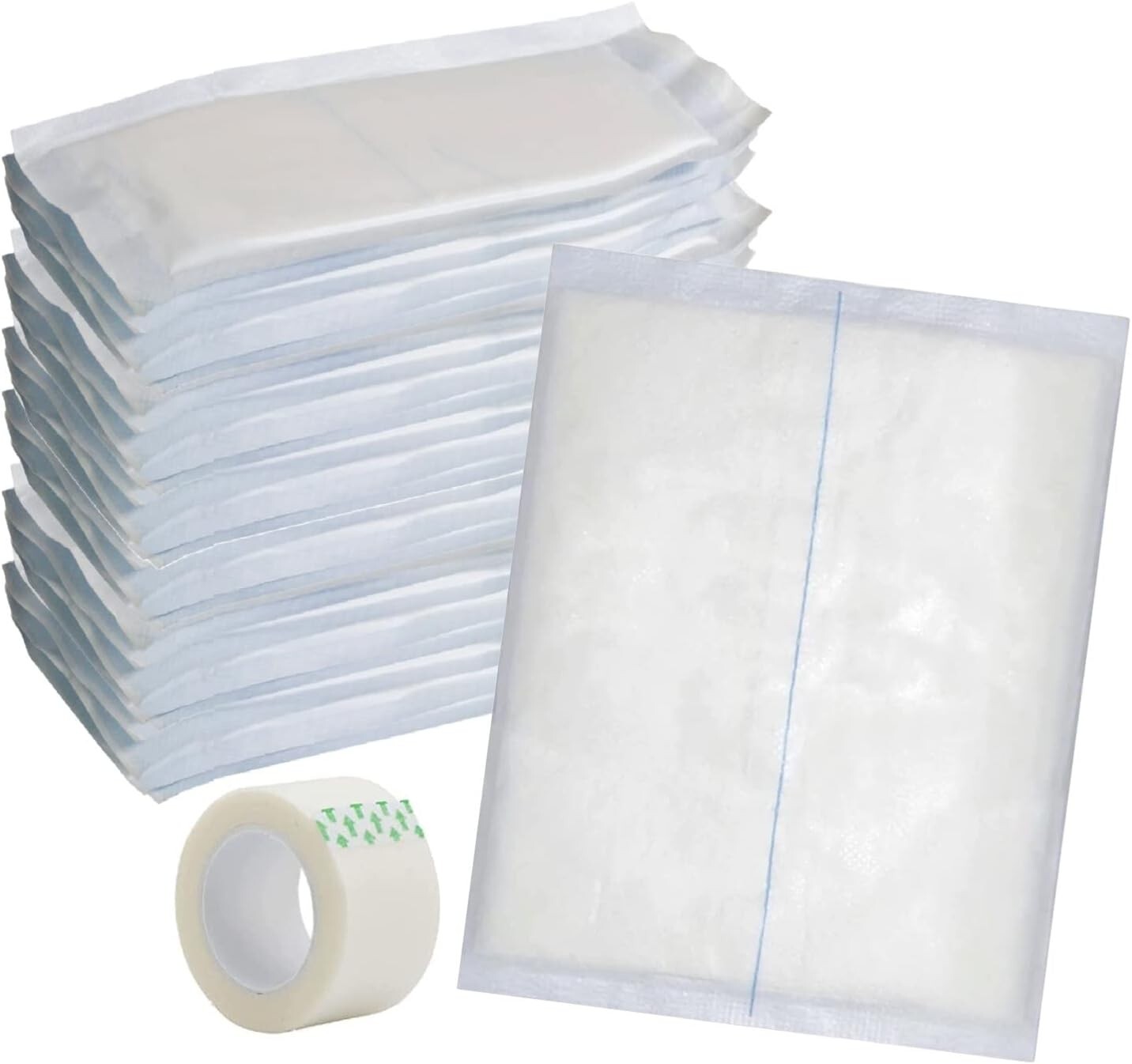 Extra Thick 8×10 Non-Adherent Gauze Pads – Ideal for Heavy-Draining Wounds