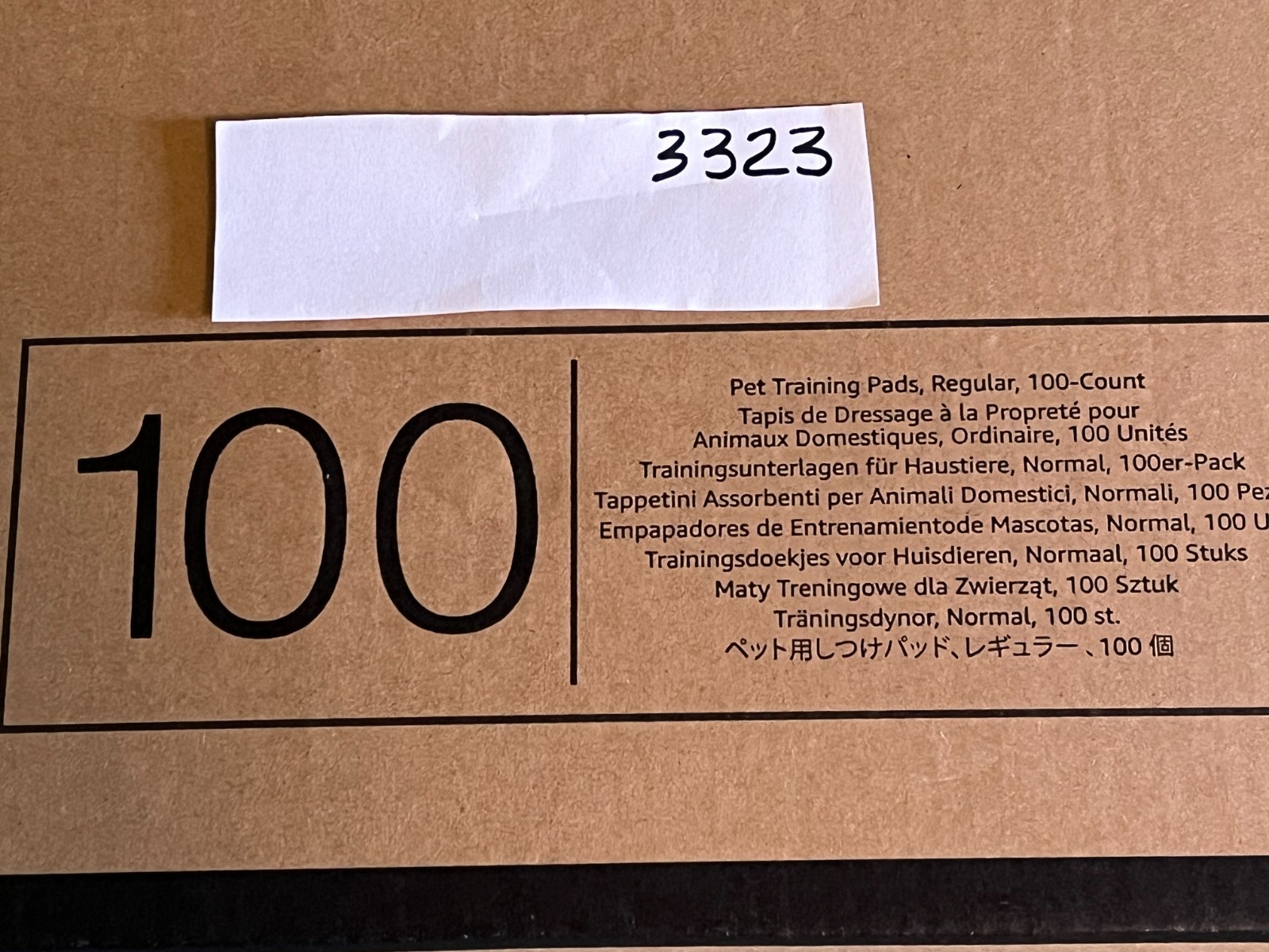 100 Pack Amazon Basics Dog Pet Training Pads Regular Size 22″ x 22″ NEW SEALED