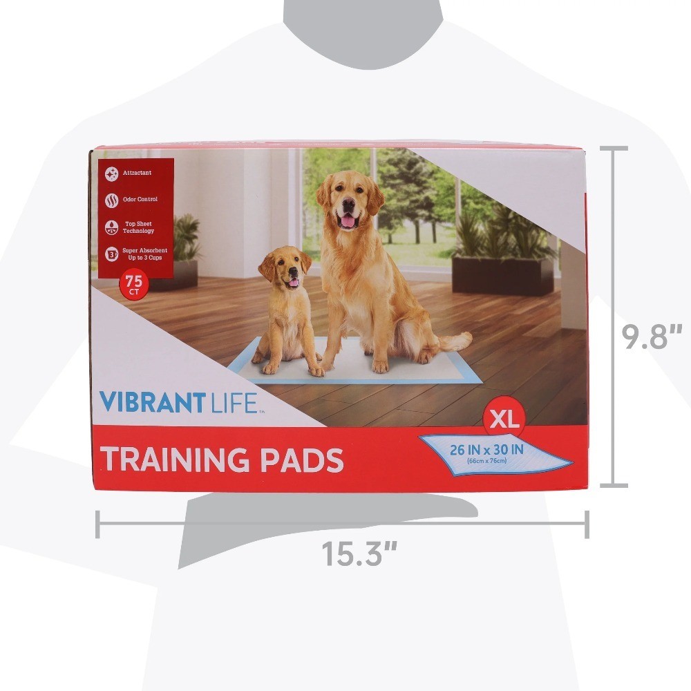 Extra Large 26×30 Inch Super Absorbent Puppy Training Pads, Leakproof Quick Dry