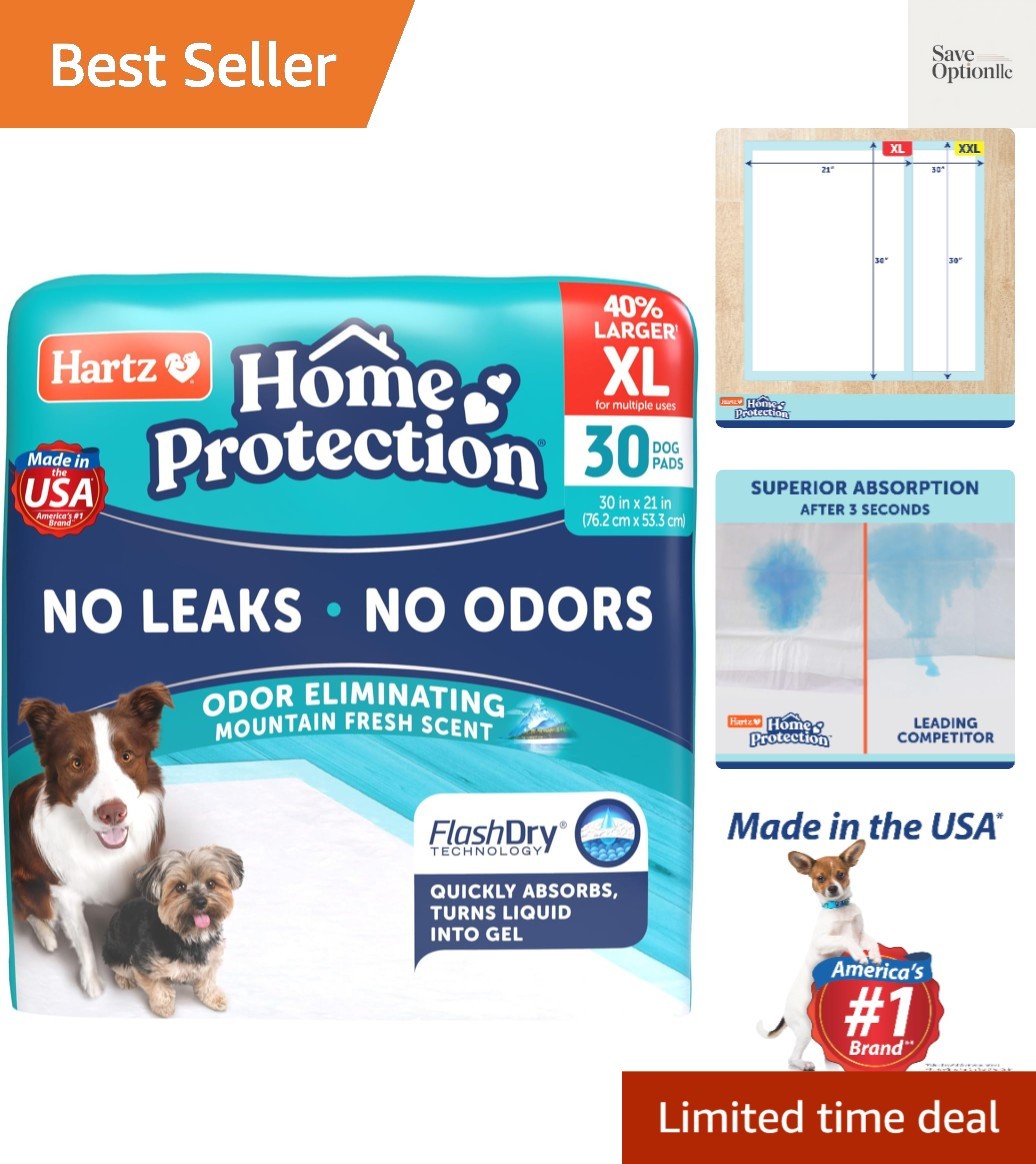 Home Protection Super Absorbent Odor Eliminating Mountain Fresh Scented No Le…
