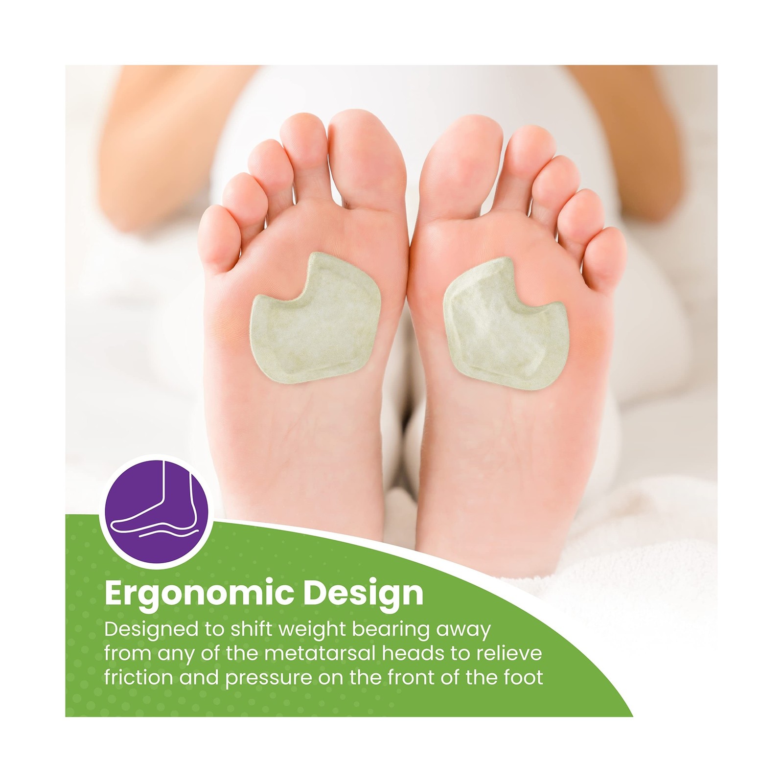 Premium Dancers Pads for Ball of feet Pain – Sesamoiditis Pads – Made in USA …