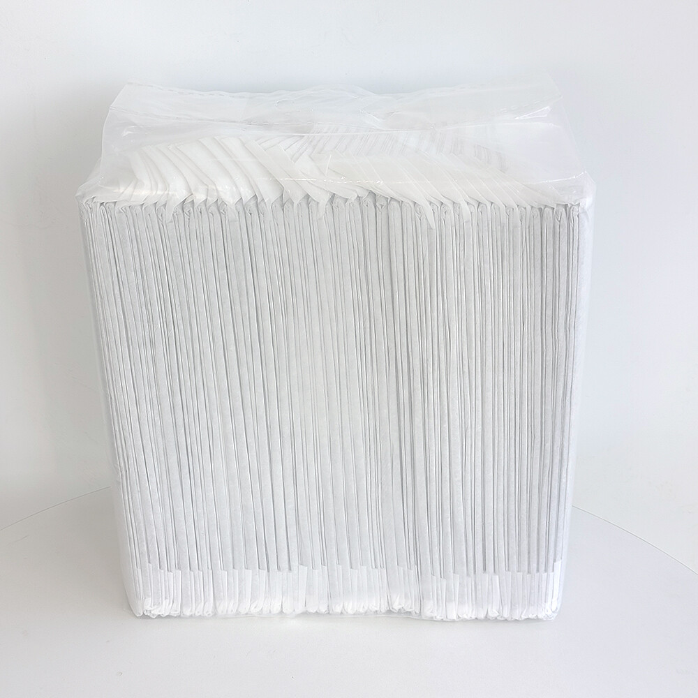 50 Pieces 5 Layers High Quality Dog Pee Pads with Sticker Leak-Proof Quick-Dry