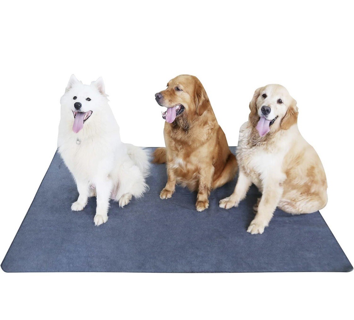 Peepeego Non-Slip Dog Pad 65×48 Washable Fast Absorbent, Waterproof For Training