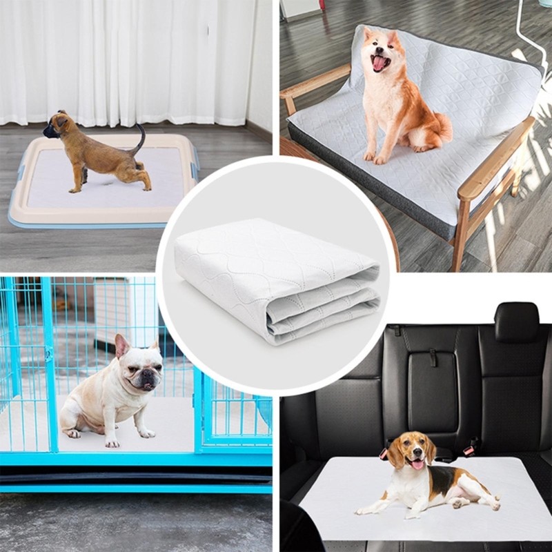 Dog Diaper Mats Puppies Bed Urine Pad High Absorbent Pet Pad for Large Small Dog