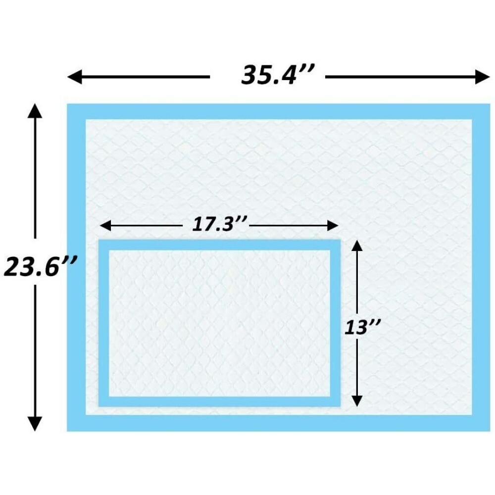 Super-Absorbent Waterproof Dog & Puppy Pet Training Pad Housebreaking Pet Pad US