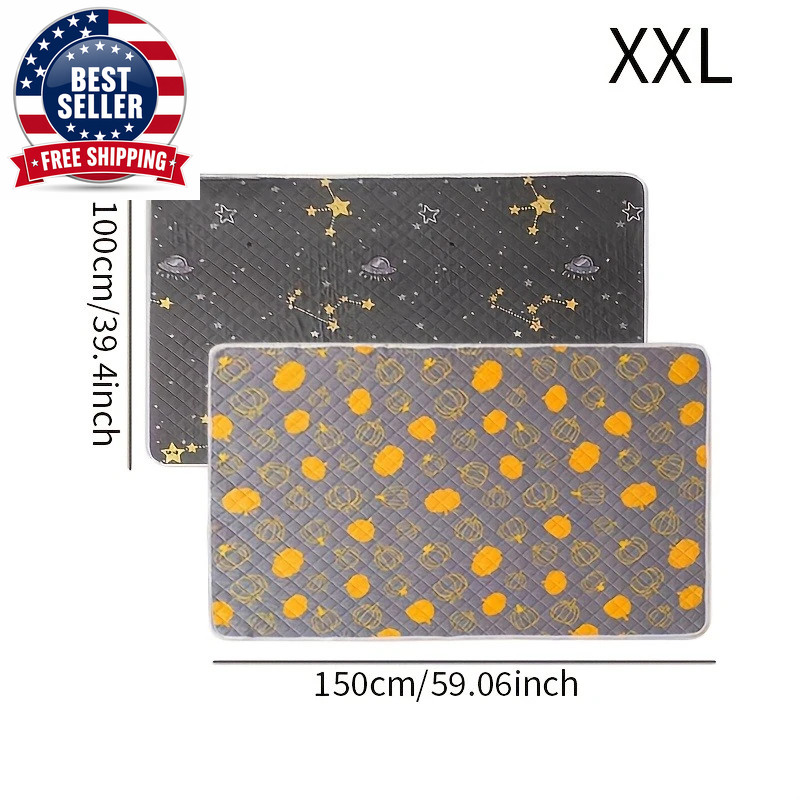2Pcs Dog Training Mat Washable and Reusable Specially Designed for Pet Training