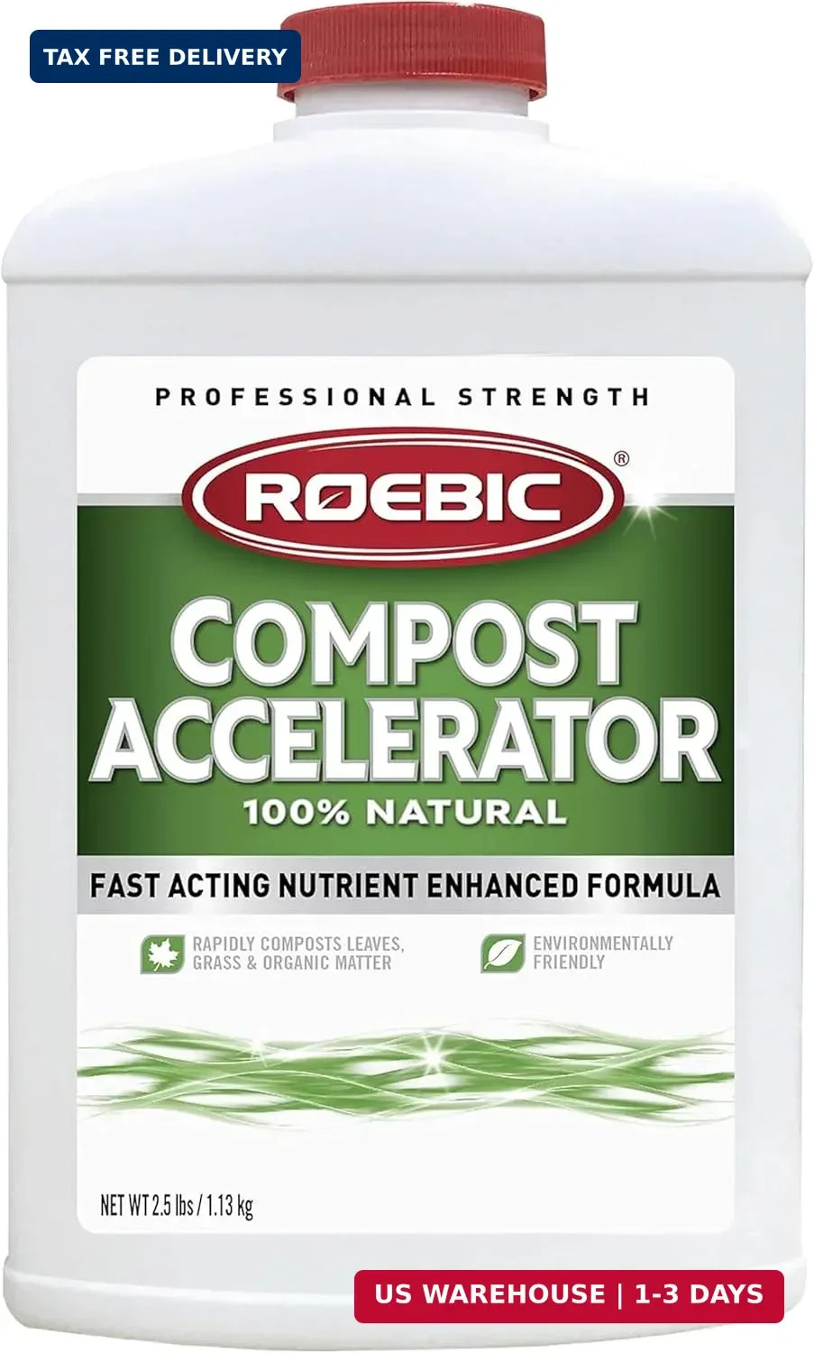 Roebic CA-1 Bacterial Compost Accelerator: 2.5 pounds, for faster composting