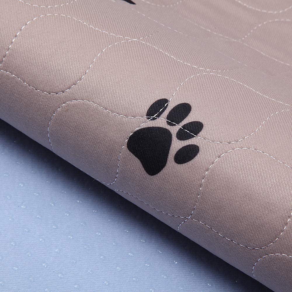 Washable Dog Pee Pads with Puppy Grooming Gloves,Puppy Pads,Reusable Pet Trai…