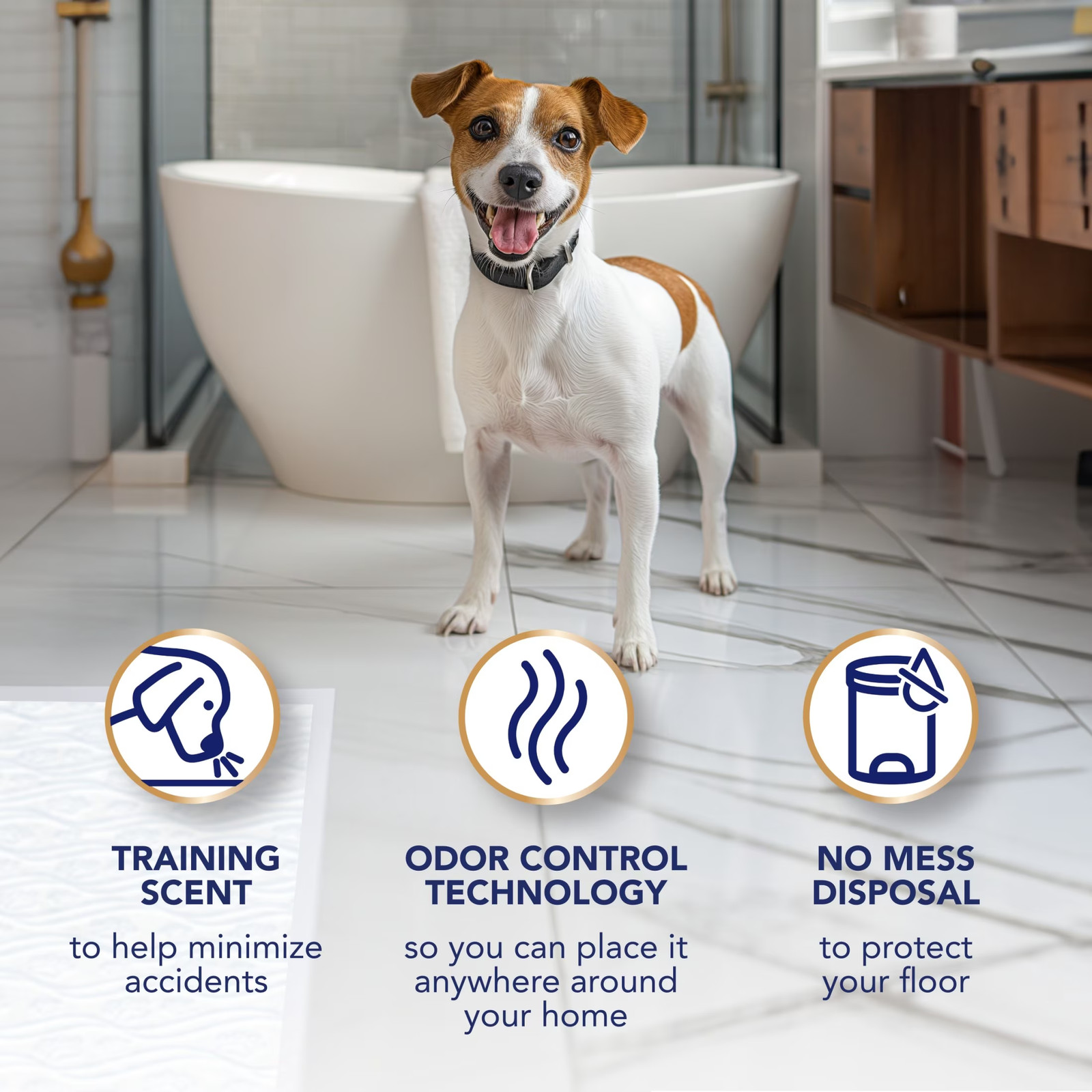 Pet Guard Advanced Medium Dog Training Pads for Puppies