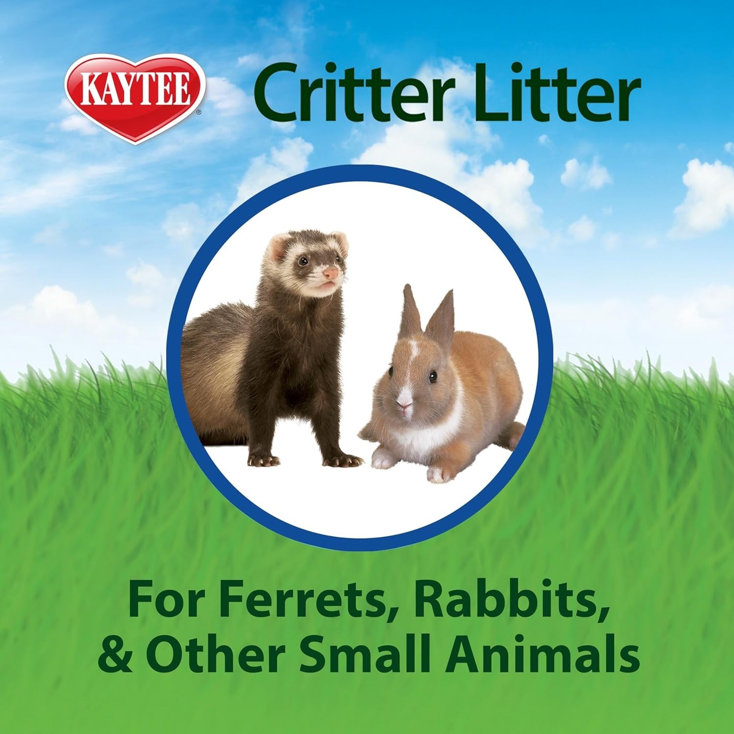 Kaytee 8lb Unscented Critter Litter for Ferrets, Rabbits & Small Animals
