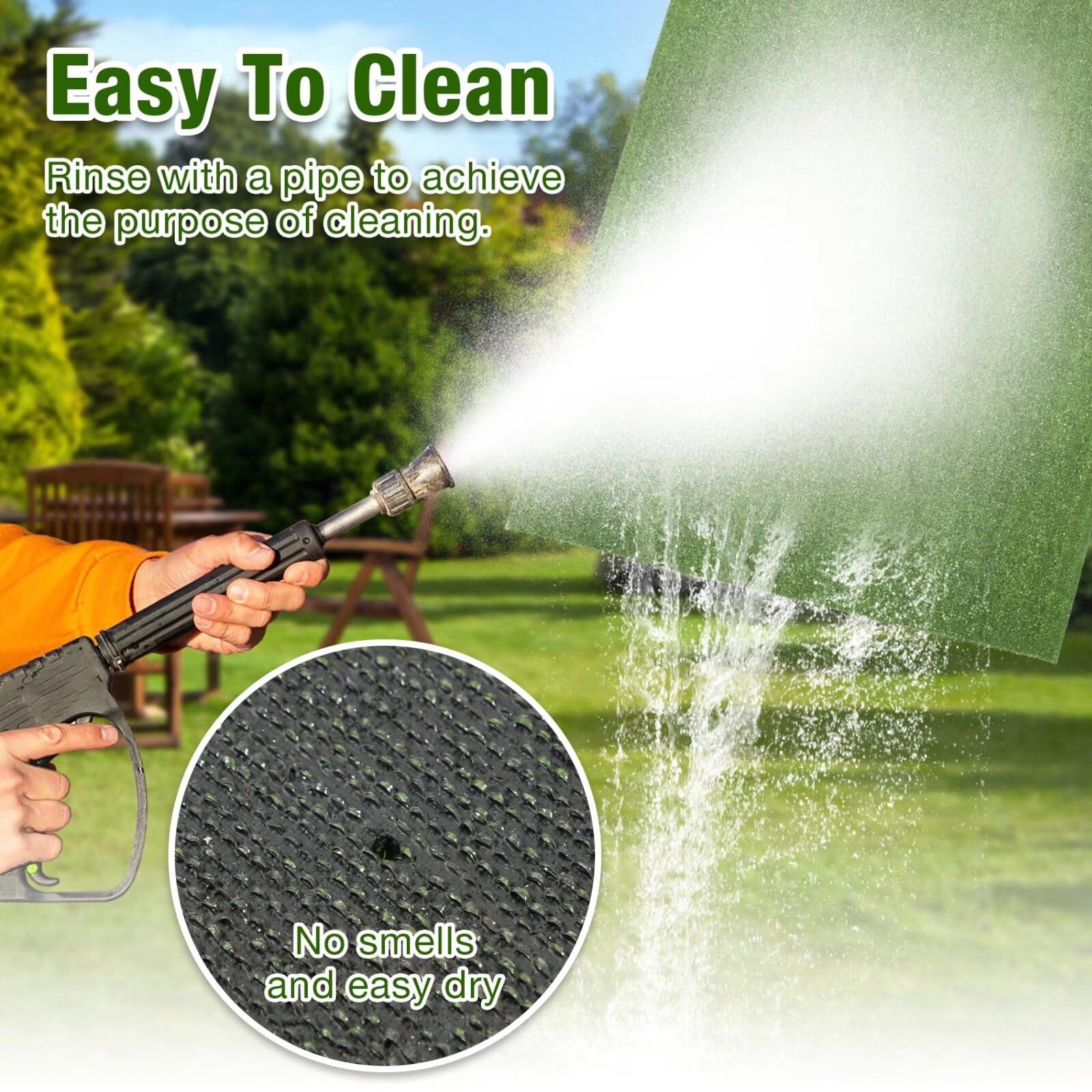 Grass Pad for Dog Large Size – 2FTx6FT, Dog Potty Training Turf, Indoor Outdo…