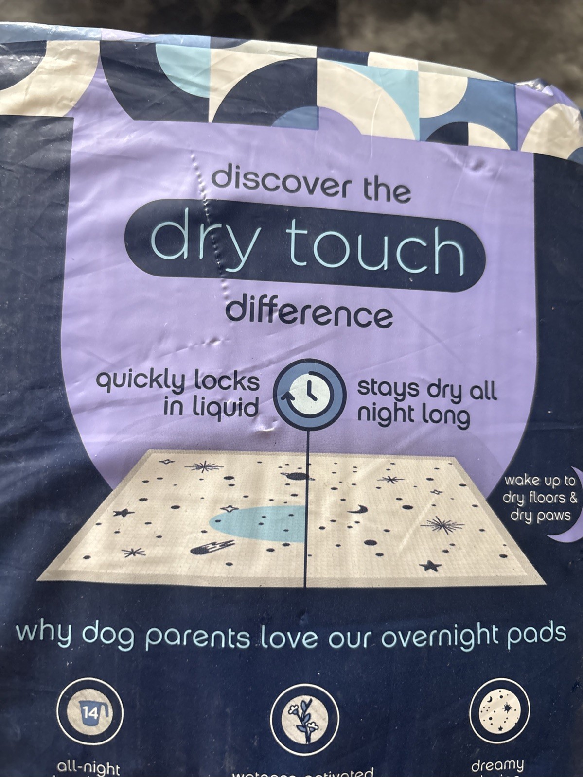 NEW Pet Life Unlimited Dog Pads Smart Prints XXL Overnight 14ct Odor Control